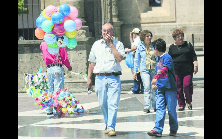 El Centro de Zapopan no aparece como un 'foco rojo' en materia de inseguridad para la Fiscalía. EL INFORMADOR / ARCHIVO