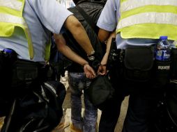 Siete personas sospechosas son detenidas por la policía detuvo en en la provincia meridional de Cantón. EFE / ARCHIVO