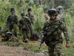 Las Fuerzas Armadas anunciaron propuestas para darle fin al conflicto y consolidar la paz. EFE / ARCHIVO