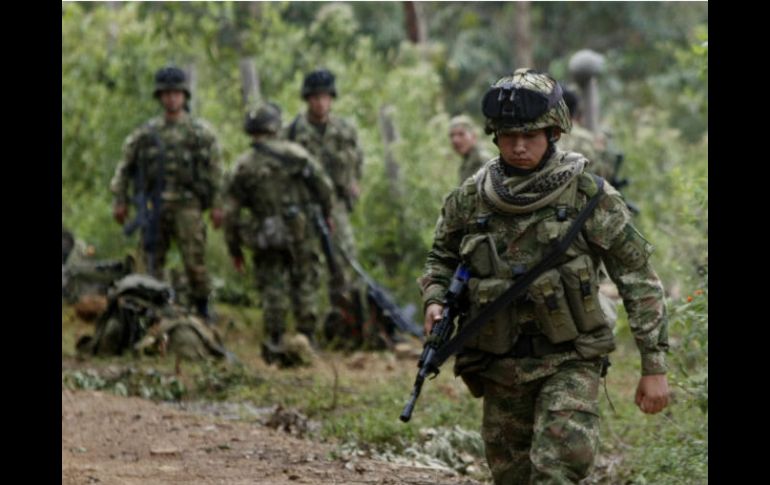 Las Fuerzas Armadas anunciaron propuestas para darle fin al conflicto y consolidar la paz. EFE / ARCHIVO