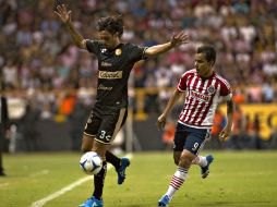 Chivas se queda e 18 unidades al perder de último minuto ante Dorados. MEXSPORT / J. Ramírez