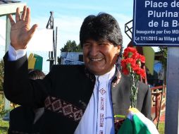 Morales fue recibido el sábado por el presidente irlandés, el veterano dirigente laborista Michael D. Higgins. AP / B. Edme