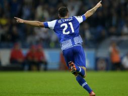 Al minuto 70, Layún le dio la ventaja a su equipo tras ejecutar un preciso centro que remató Aboubakar con la cabeza. AFP / M. Riopa