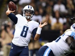 El novato Marcus Mariota lanzó cuatro pases de touchdowns, incluyendo el decisivo. AFP / S. Revere