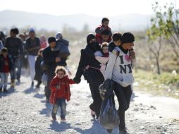 En los últimos días las llegadas de refugiados habían bajado en comparación con la media de las semanas anteriores. EFE / V. Xhemaj