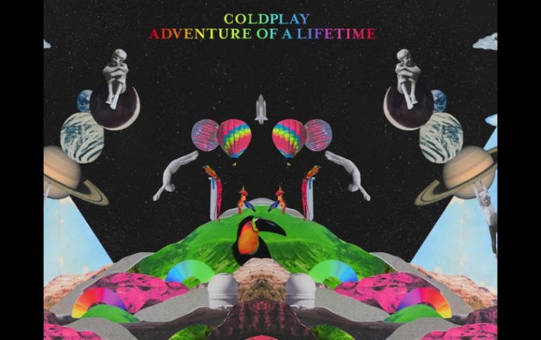 Coldplay busca dar a conocer el sencillo de su más reciente trabajo discográfico 'A Head Full of Dreams'. TWITTER / @coldplay