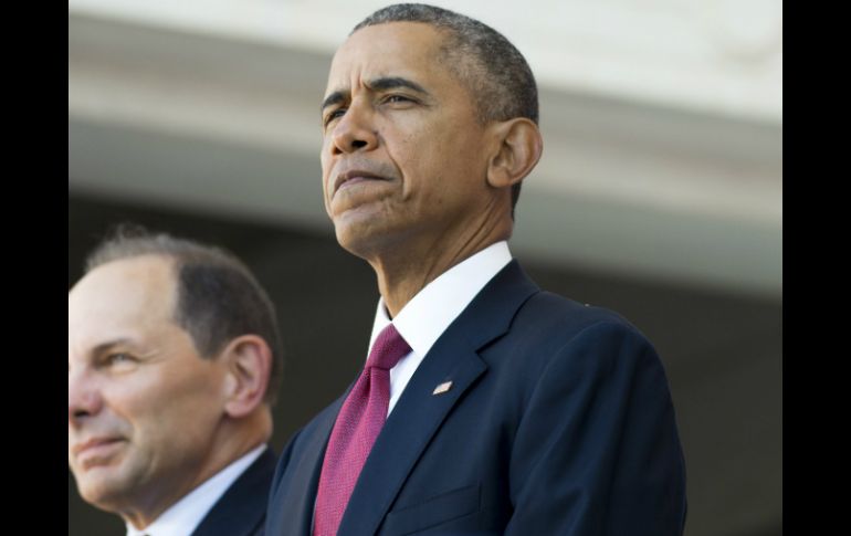 Obama también habló con Jacob Zuma sobre la cumbre del cambio climático. AFP / S. Loeb