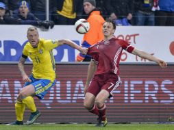 El partido de vuelta y definitorio para el pase será este martes 17 de noviembre en Copenhague. EFE / J. Henriksson