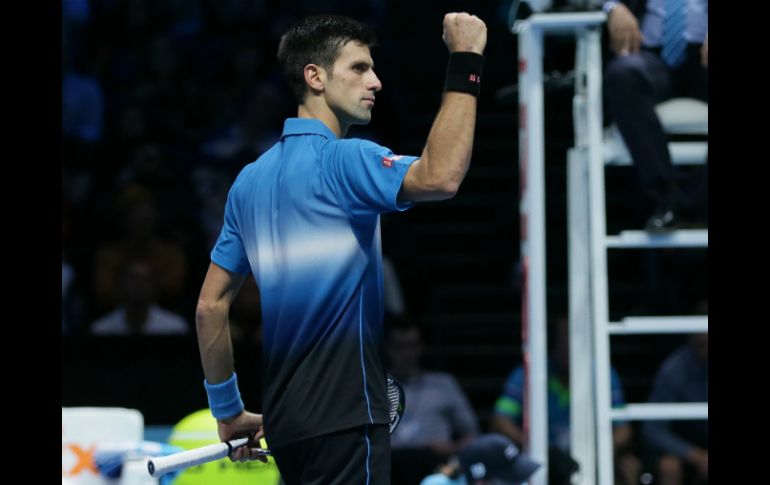 Novak Djokovic va por su quinto torneo de Maestros. AP / T. Ireland