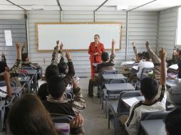 Señalan que los maestros tienen que estar mejor preparados para que los estudiantes aprendan correctamente el idioma. EL INFORMADOR / A. Camacho