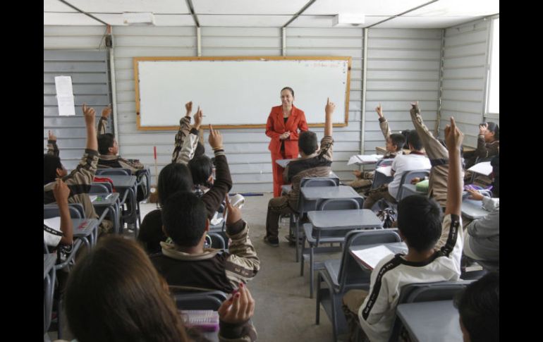 Señalan que los maestros tienen que estar mejor preparados para que los estudiantes aprendan correctamente el idioma. EL INFORMADOR / A. Camacho