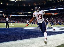 El novato Jeremy Langford anotó en dos ocasiones por los Osos. AFP / D. Vishwanat