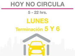 Los automóviles deberán aprobar la verificación de emisiones vehiculares cada semestre. TWITTER / @HoyNoCircula_mx