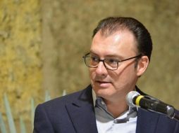 Videgaray destaca que México se está diferenciando de otros países emergentes que están enfrentando condiciones complejas. NTX / ARCHIVO