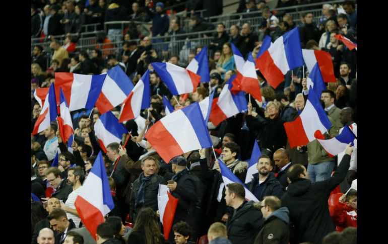 En el estadio inglés se vivió un emotivo momento previo al juego. AP / K. Wigglesworth