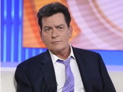 Sheen se mostró serio durante la entrevista que ofreció al programa “Today”, ayer por la mañana. AP /