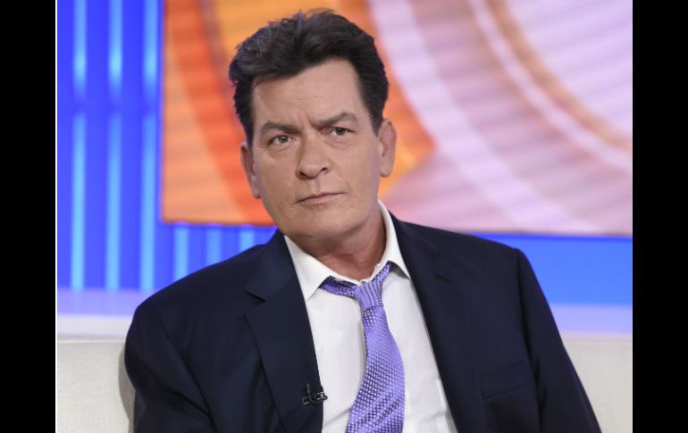 Sheen se mostró serio durante la entrevista que ofreció al programa “Today”, ayer por la mañana. AP /