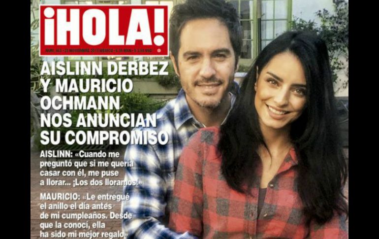 En julio del año pasado, la pareja confirmó su relación. TWITTER / @holamexico