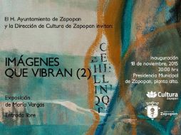 Vargas señala que le interesa lo social, y que con su exposición buscaba cambiar el camino. TWITTER / @zapopangob