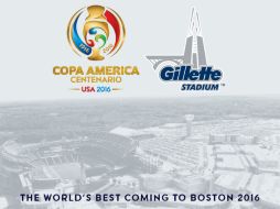 El Gillette Stadium de los Patriotas de Nueva Inglaterra será sede de algunos encuentros. TWITTER / @CA2016_sp