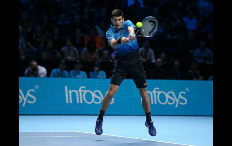 'Nole' busca obtener su cuarto título en fila y quinto de por vida en este selecto torneo. AFP / J. Tallis