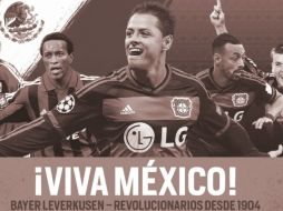 Así celebra el Bayer Leverkusen el 105 aniversario de la Revolución Mexicana. TWITTER / @bayer04_es