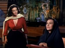 Esta producción logró reunir a las dos máximas bellezas del cine de oro mexicano: María Félix y Dolores del Río. ESPECIAL /