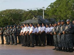 Dicho operativo consiste en el despliegue de 250 agentes, cuya función será combatir y prevenir los delitos. NTX / H. Borges