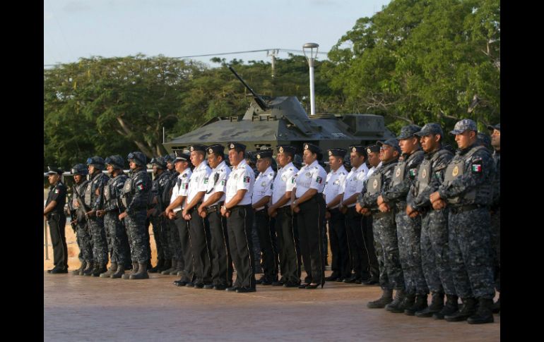 Dicho operativo consiste en el despliegue de 250 agentes, cuya función será combatir y prevenir los delitos. NTX / H. Borges