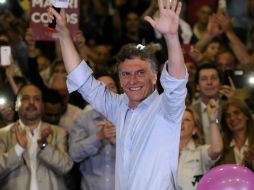 De acuerdo a las encuestas, el favorito es el opositor Mauricio Macri. NTX / ESPECIAL