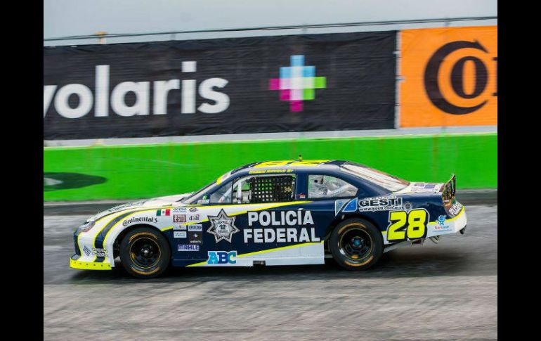 Rubén Rovelo, uno de los finalistas de la Nascar México Series. FACEBOOK / NASCARmexicoOFICIAL