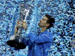 Con este título, Novak Djokovic pone fin a una soberbia temporada. AP / T. Ireland