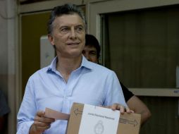 Macri (foto) partía como favorito en las encuestas frente a Daniel Scioli, del gobernante Frente para la Victoria. AP / N. Pisarenko