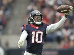 DeAndre Hopkins consiguió dos recepciones de touchdown. EFE / L. Smith