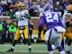 Fue la décima victoria de Green Bay en sus últimos 11 duelos contra los Vikingos, con Rodgers de quarterback. AFP / A. Bettcher