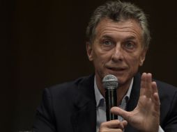 Mauricio Macri asumirá el cargo el próximo 10 de diciembre. AFP / J. Mabromata