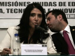 La secretaria de Educación capitalina, Alejandra Barrales. SUN / ARCHIVO