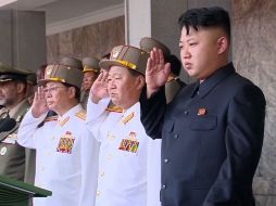 Kim Jong-un en un evento público; se desconoce la situación de sus funcionarios debido al hermetismo de Corea del Norte. AP /