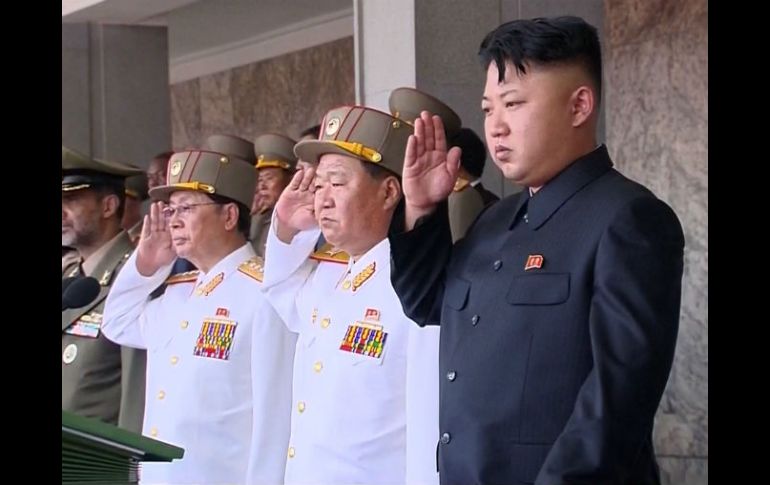 Kim Jong-un en un evento público; se desconoce la situación de sus funcionarios debido al hermetismo de Corea del Norte. AP /