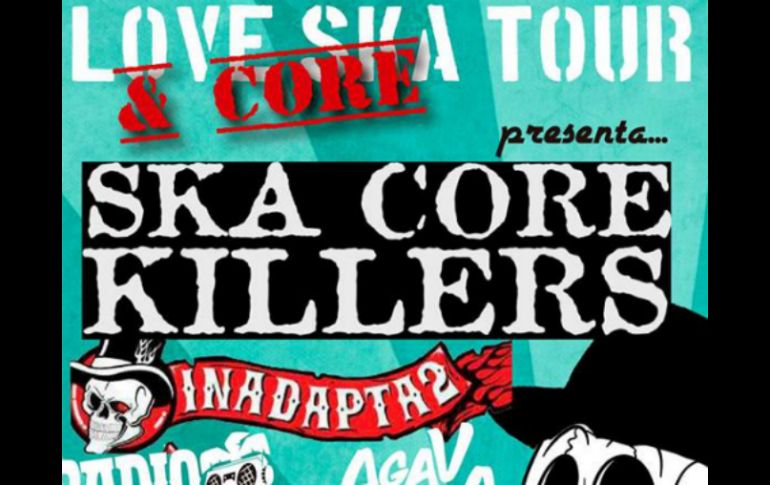 La iniciativa tiene como objetivo celebrar la música y unificar la escena de los dos géneros. FACEBOOK / Love Ska Tour