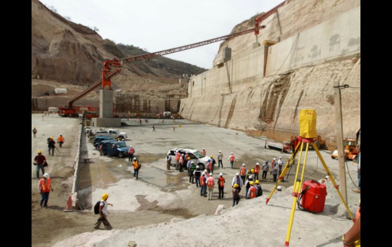 Debido a esta suspensión, la construcción de la presa El Zapotillo no deberá rebasar una altura máxima de 80 metros. EL INFORMADOR / ARCHIVO