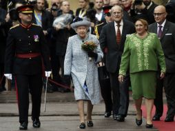 La reina ya no realiza largos viajes y es poco probable que asista a la cumbre del 2017. EFE / T. Melville