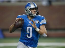 Matthew Stafford fue el líder de la ofensiva de Leones en este partido. AFP / G.Shamus