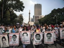 Los padres de los 43 normalistas visitarán la UNAM y la UAM. SUN / C. Rogel