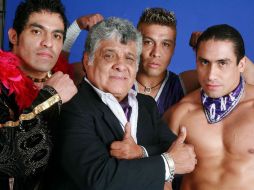 Al ex luchador le sobreviven sus hijos Super Caló, Alan y Chris Stone, quienes sigueron sus pasos en los cuadriláteros de México. MEXSPORT / ARCHIVO