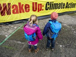 Uno de los ciclistas dijo que debe asegurarse un futuro a los niños para que continúen sus sueños. AP / A. Anex