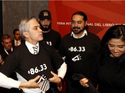 Mancera se puso la camisera '86.33', la próxima meta de recuperación salarial. NTX / J. Lira