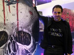 Sandoval presenta el desenlace de 'Lina', la vampiresa mexicana. EL INFORMADOR / R. Tamayo