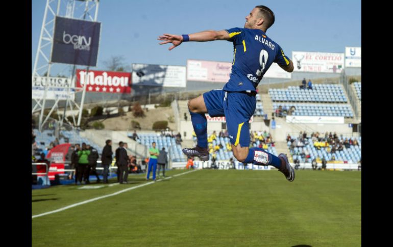 Álvaro Vázquez puso el marcador que terminó siendo definitivo. AFP / C. de la Torre