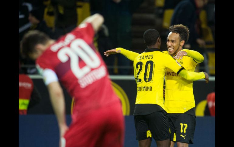 El Dortmund se dispuso a no fallar y lo logró. AP / B. Thissen